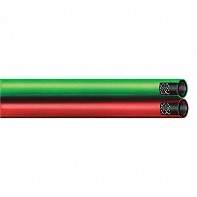 Twin Welding Hose 1/4 ID 750 ft Grd T