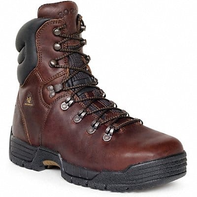 8-Inch Work Boot W 10 1/2 Brown PR