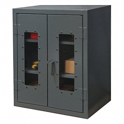 Storage Cabinet 42 x48 x24 Gray 2Shlv