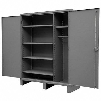 Storage Cabinet 78 x60 x24 Gray 5Shlv