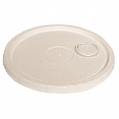 Plastic Pail Lid White HDPE