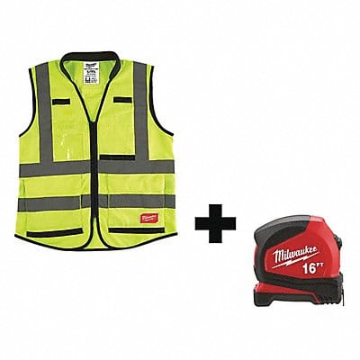 High Visibility Vest L/XL Yellow/Green