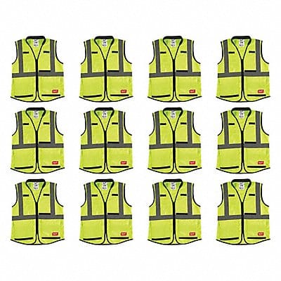 High Visibility Vest 12 pk L/XL