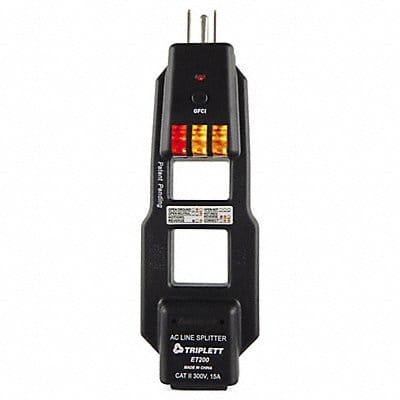 AC Line Splitter/GFCI Tester 120V AC