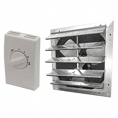 DAYTON Alu/Steel 8 H 21.25 W Exhst Fan