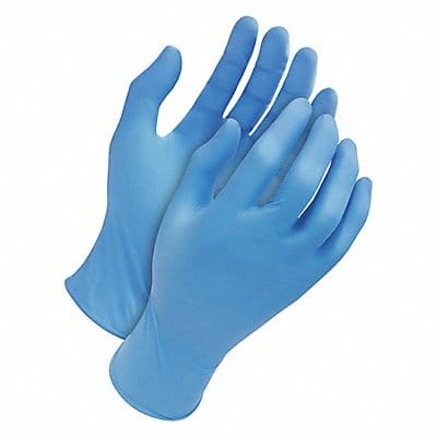 Disposable Gloves Blue Nitrile S PK100