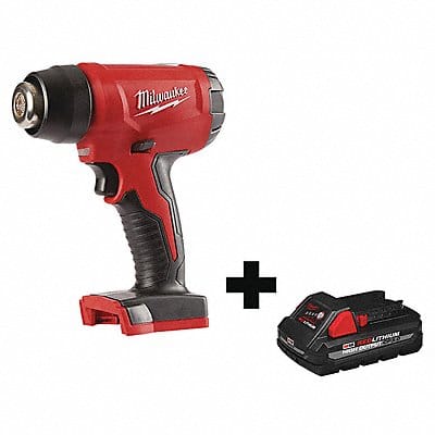 Heat Gun Kit 18V DC 3 lb 875 deg.F