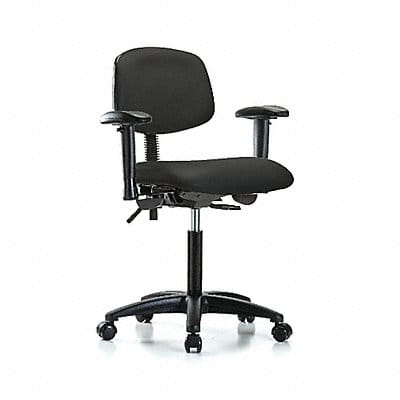 Vinyl Chair Med Tilt AA Cast Black