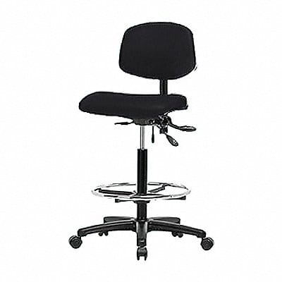 Vinyl Chair High Tilt FR Cast Blk