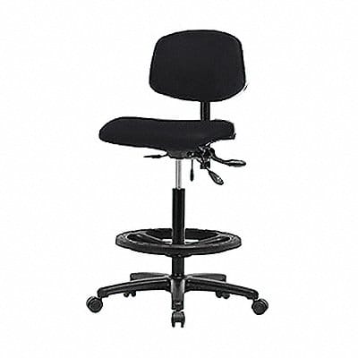 Vinyl Chair High Tilt FR Cast Blk