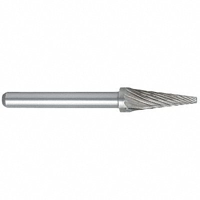 Cone Bur Pointed End 3/16 Carbide