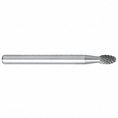 Oval Bur SE Radius End 3.00mm Carbide