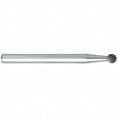 Ball Bur SD Single End 1/8 Carbide