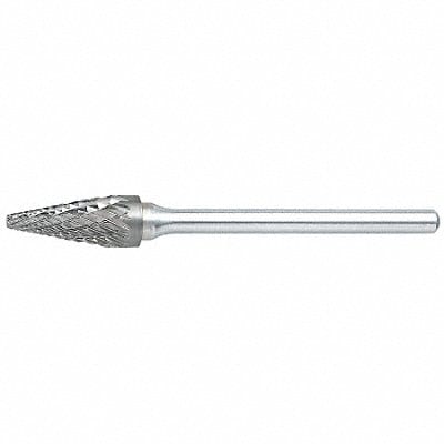 Cone Bur Pointed End 6.35mm Carbide