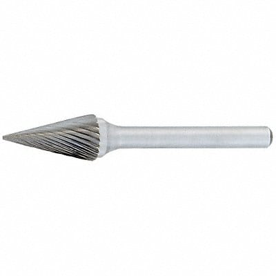 Cone Bur Pointed End 6.00mm Carbide