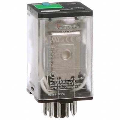 J2412 General Purpose Relay 12VDC 10A 11Pins