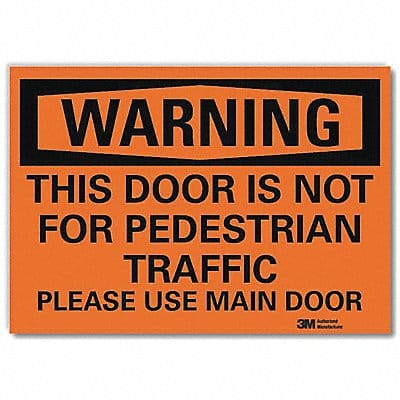 Security Sign 7x10in Reflective Sheeting