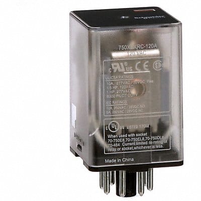 J2410 General Purpose Relay 120VAC 10A 8Pins