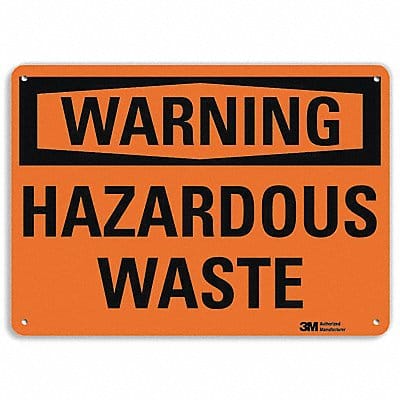 Danger Sign 7 in x 14 in Aluminum