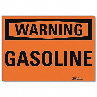 Warning Sign 10x14in Reflective Sheeting