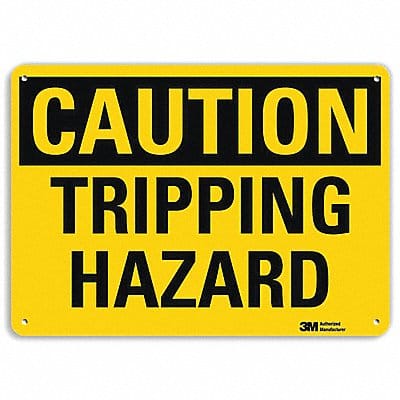 Safety Sign 7 in x 10 in Aluminum