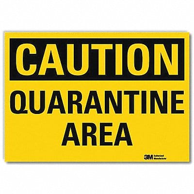 Caution Sign 7x10in Reflective Sheeting