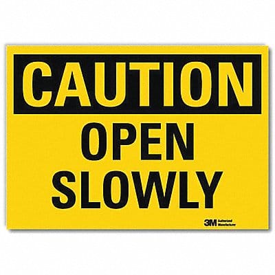 Safety Sign 7inx10in Reflective Sheeting