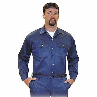 Flame-Resistant Collared Shirt 8 oz L