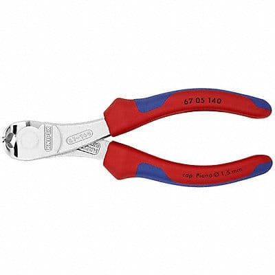 End Cutting Pliers 5-1/2 in.L. Red