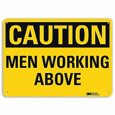 Safety Sign 10 inx14 in Aluminum