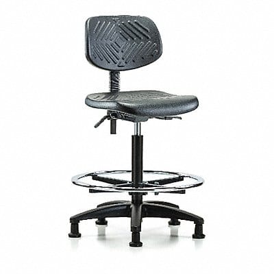 Poly Chair High Tilt FR Stat Black