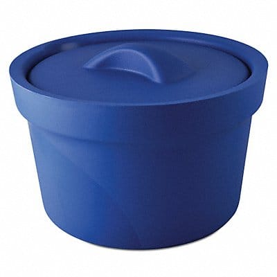 Ice Bucket with Lid Blue 2.5L