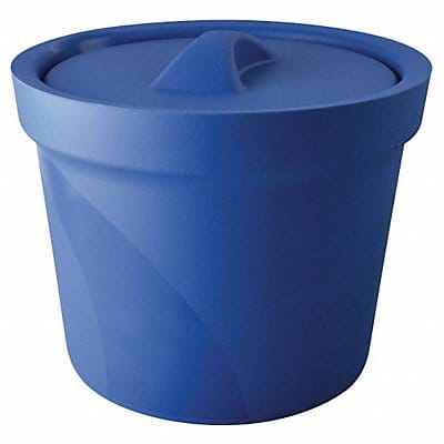 Ice Bucket with Lid Blue 4L