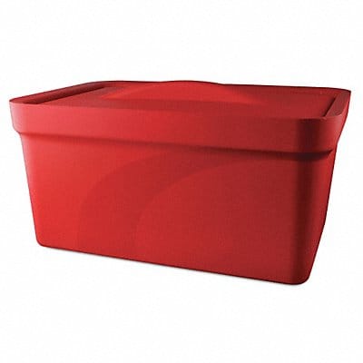 Ice Pan with Lid Red 9L