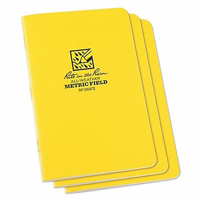 All Weather Notebook Nonwirebound PK3