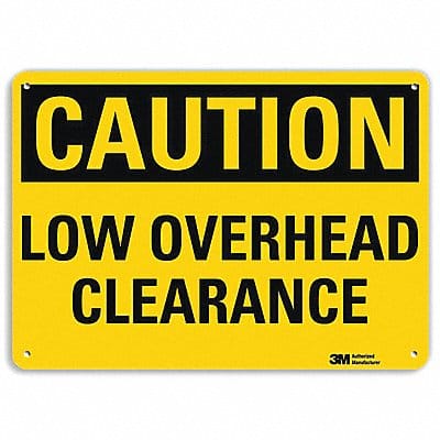 Safety Sign 10 inx14 in Aluminum