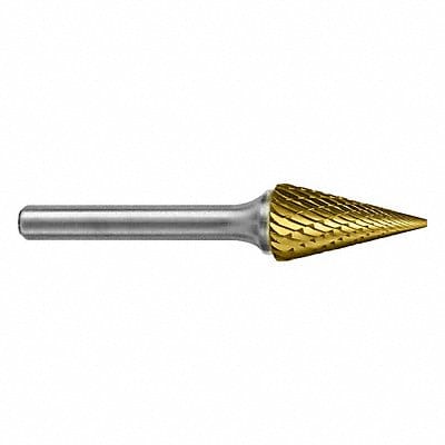 Cone Bur Pointed End 1/8 Carbide