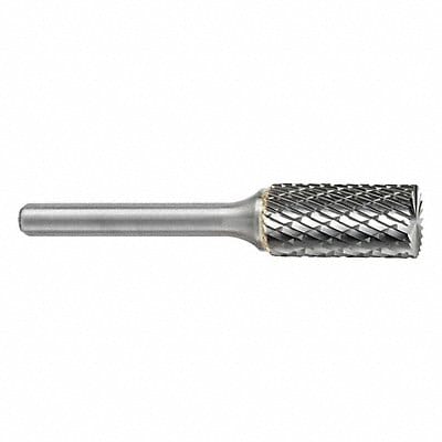 Cylinder Bur SB Flat End 3/8 Carbide