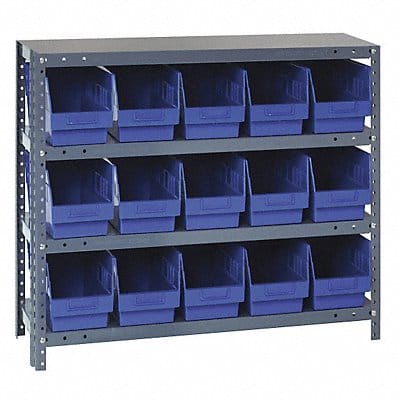 G7416 Bin Shlvng 12inx39inx36in Blue