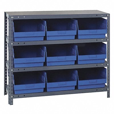 H2214 Bin Shlvng 12inx39inx36in Blue