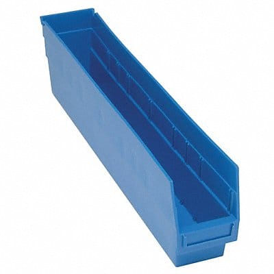 G7030 Shelf Bin Blue Polypropylene 8 in