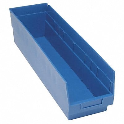 G7031 Shelf Bin Blue Polypropylene 8 in