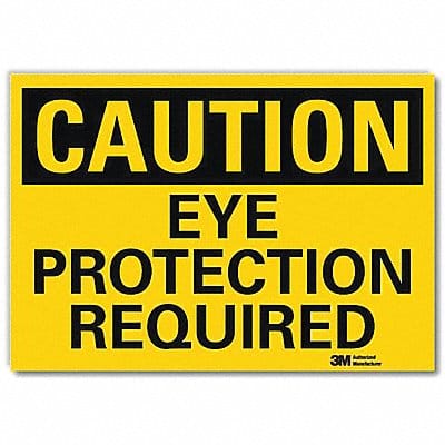 Caution Sign 10x14in Reflective Sheeting