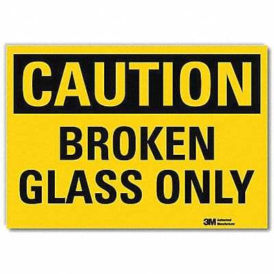 Safety Sign 10x14in Reflective Sheeting