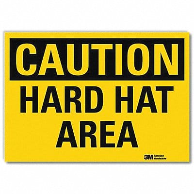 Caution Sign 10in x 14in Rflct Sheeting