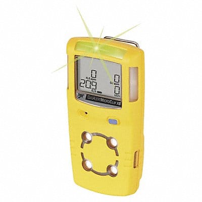 Multi-Gas Detector O2/H2S/CO Yellow