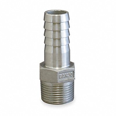 Barbed Hose Fitting Hose ID 1 NPT