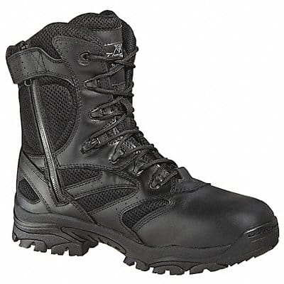 Boots 6-1/2W Black Side Zipper PR