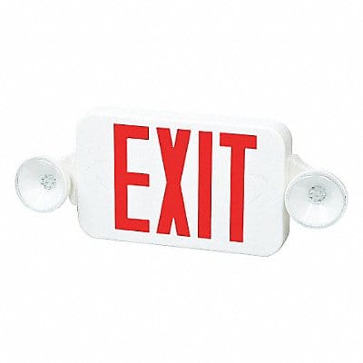 Exit Sign Combo 8-3/16 in.Hx18 in.W NiCd