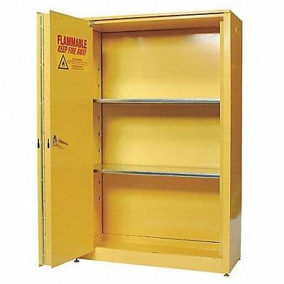 Flammable Safety Cabinet 45 gal Yellow